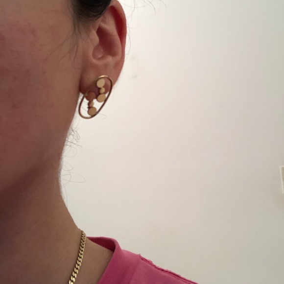 Winard Gold Filled Modernist Pin/Earring/Charm - Picture 10 of 10